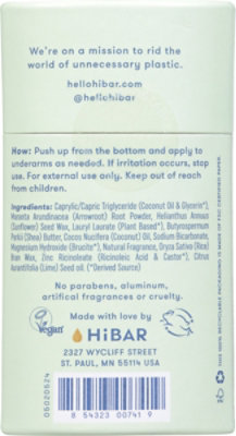 Hibar Deodorant Bergamot Cedar Natural - 2.25 OZ - Image 5