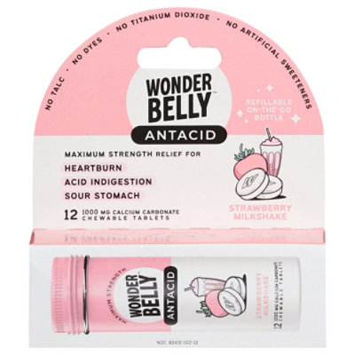 Wonderbelly Antacid Strawberry Travel - 12 CT - Image 1