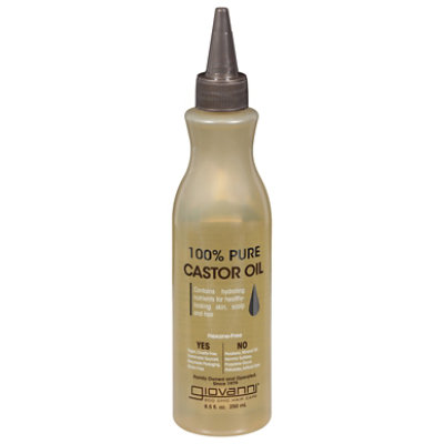Giovanni Cosmetics Oil 100 Percent Pure Castor - 8.5 FZ - Image 3