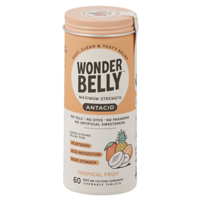 Wonderbelly Antacid Tropical Fruit - 60 CT - Image 2