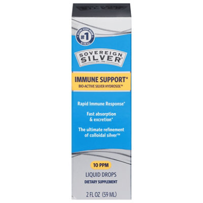 Sovereign Silver Colloidal Hydrosol 10ppm Dropper - 2 FZ - Image 2