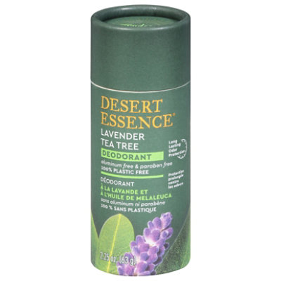 Desert Essence Deodorant Tea Tree Lavender - 2.25 OZ - Image 2