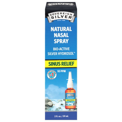 Sovereign Silver Sinus Relief Nasal Spray - 2 OZ - Image 2