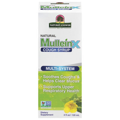 Natures Answer Mulleinx Multi Cough - 4 FZ - Image 1