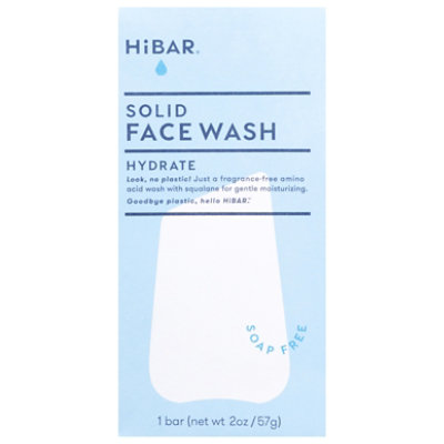 Hibar Solid Face Wash Hydrate - 2 OZ - Image 1