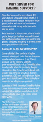 Sovereign Silver Colloidal Hydrosol 10ppm Dropper - 4 FZ - Image 5