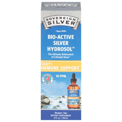 Sovereign Silver Colloidal Hydrosol 10ppm Dropper - 4 FZ - Image 2