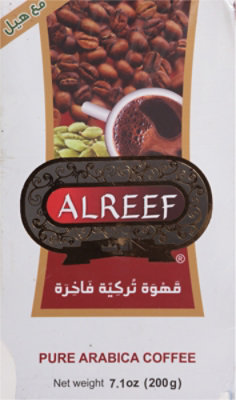Al Reef Coffee Turkish Medium Roast Cardamom - 7 OZ - Image 5