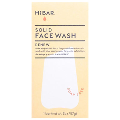 Hibar Solid Face Wash Renew - 2 OZ - Image 3