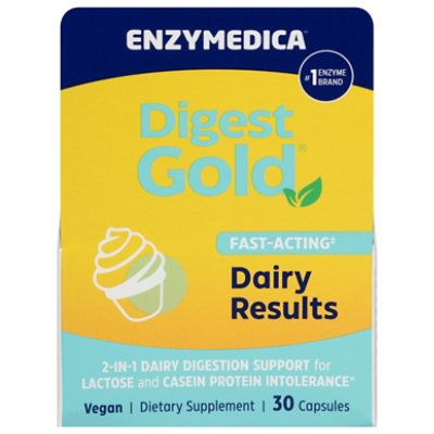 Enzymedica Digest Gold Dairy - 30 CT - Image 1