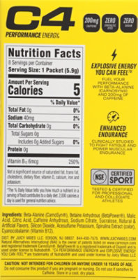 C4 Performance Energy Otg Water Enhancer Frozen Bombsicle 8ct - 1.68 FZ - Image 5