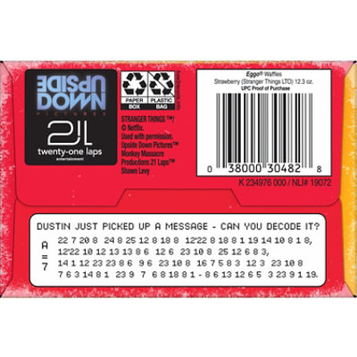Kellogg's Limited Edition Strawberry Eggo Waffles - 10 Count - Image 5
