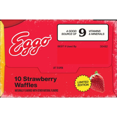 Kellogg's Limited Edition Strawberry Eggo Waffles - 10 Count - Image 6
