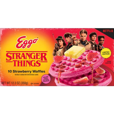 Kellogg's Limited Edition Strawberry Eggo Waffles - 10 Count - Image 3