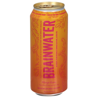 Brainwater Brain Mango Guava Ready To Drink - 16 FZ - Image 1