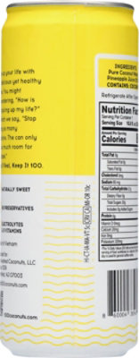 100 Coconuts Water Coconut Pure Pineapple - 11 FZ - Image 6