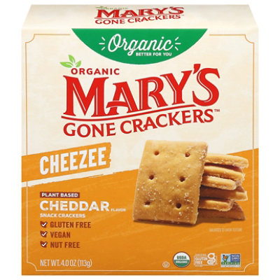 Marys Gone Crackers Cheezee 4oz - 4 OZ - Image 1