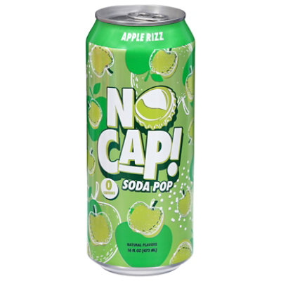 No Cap Soda Pop Postboitic Apple Rizz - 16 FZ - Image 1