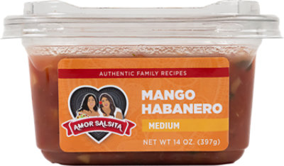 Amor Salsita Salsa Mango Habanero - 14 OZ - Image 1