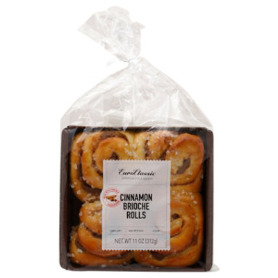 Euro Classic Cinnamon Brioche Rolls - 11 OZ - Image 1