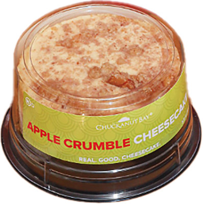 Chuckanut Bay Foods Apple Crumble Cheesecake - 3.5 OZ - Image 1