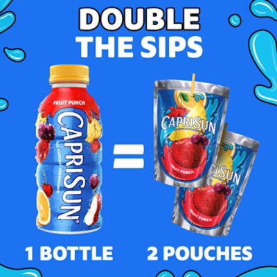 Capri Sun Fruit Punch Flavored Juice Drink Blend - 12 Fl. Oz. - Image 2