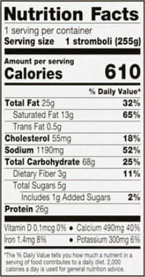 Pizzeria UNO Margherita Stromboli - 9 Oz - Image 4