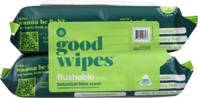 Goodwipes Botanical Bliss 2pk - 120 CT - Image 4