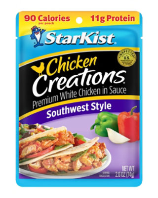 Starkist Chicken Creations Southwest Style Pouch - 2.6 OZ