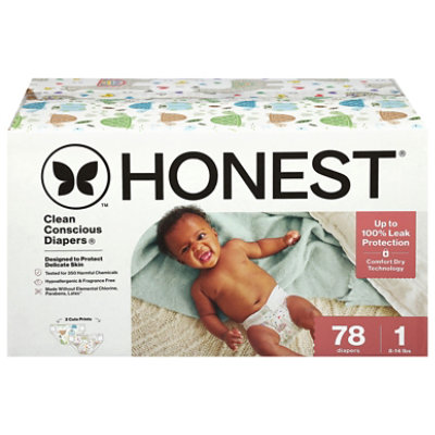 Honest Diapers Club Box Sz 1 78ct - 78 CT - Image 2
