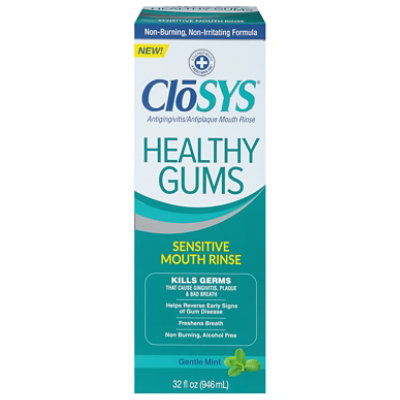 Closys Healthy Gums Oral Rinse, 32 Oz - 32 FZ - Image 3