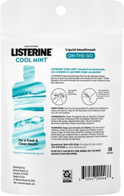Listerine On The Go Cool Mint Zero 15ct - 15 CT - Image 3