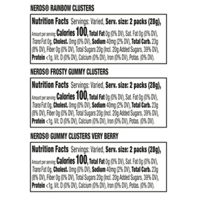 NERDS Gummy Clusters Assorted Treat Pack - 28 Count - Image 4