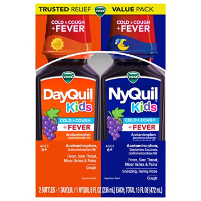 Nq Dq Kids Grape Combo 2x8oz - 2-8 FZ - Image 1