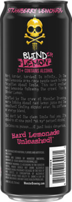 Blinder Lemon Strawberry Lemonade In Cans - 24 FZ - Image 3