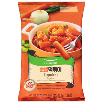 Pulmuone Rice Cakes Sweet Spicy - 16.9 OZ - Image 2