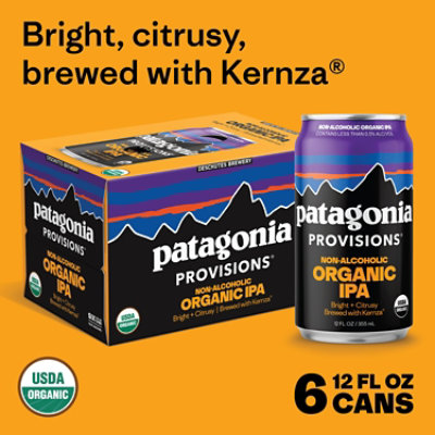 Deschutes X Patagonia Organic Na Ipa Cans 6-12 Fl. Oz. In Cans - 6-12 FZ - Image 1
