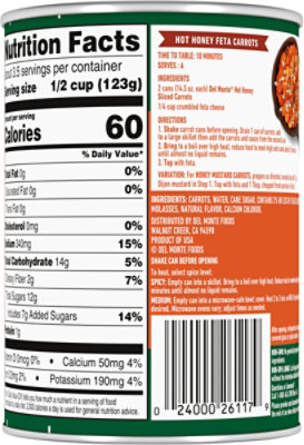 Del Monte Hot Honey Flavored Sliced Carrots - 14.5 Oz - Image 5