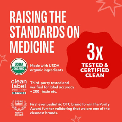 Organic Throat Soothing Drops Watermelon Mint 14ct - 14 CT - Image 2