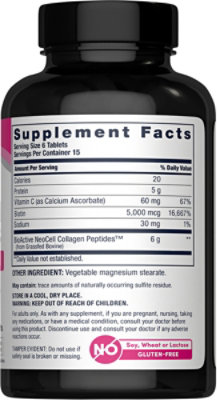 Neocell Super Collagen Vitamin C Biotin 90 Tablets - 90 CT - Image 2