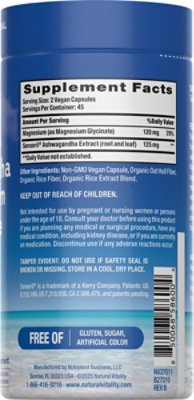 Natural Vitality Calm Magnesium Glycinate With Ashwagandha 90 Capsules - 90 CT - Image 2