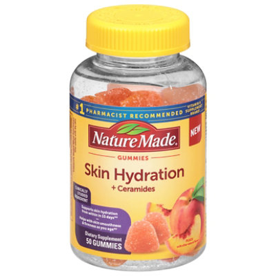 Nature Made Skin Hydration With Ceramides Gummies - 50 CT - Image 1