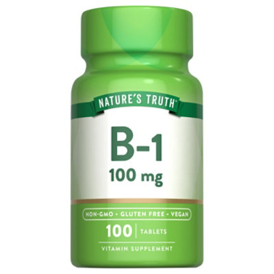Nt Vit B-1 100mg 100 Tablets - 100 CT - Image 1
