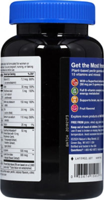 Alive Men's 50 Plus Gummy Multivitamin - 60 CT - Image 4