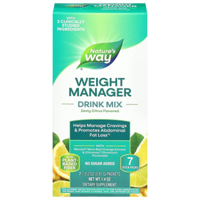 Weight Manager Citrus Drink Mix - 7 CT - Image 2