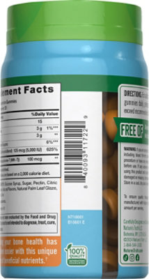 Nt K2 D3 Calcium 50ct Gummies - 50 CT - Image 4