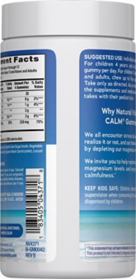 Natural Vitality Calm Raspberry Lemon 60 Gummies - 60 CT - Image 6