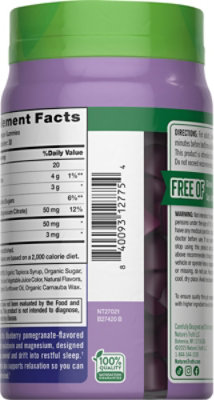 Nt Melatonin Magnesium 60 Gummies - 60 CT - Image 4