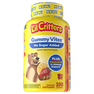 Lil Critters Gummyvite Sugar Free - 100 CT - Image 1