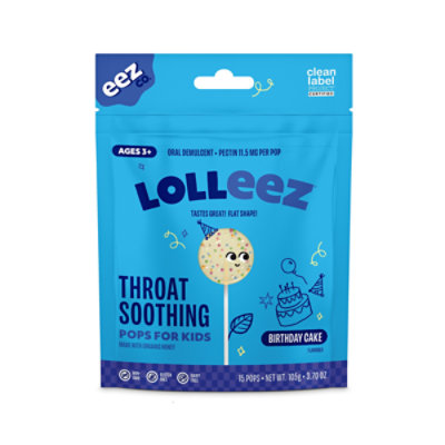 Lolleez Birthday Cake 15ct Singles - 15 CT - Image 1